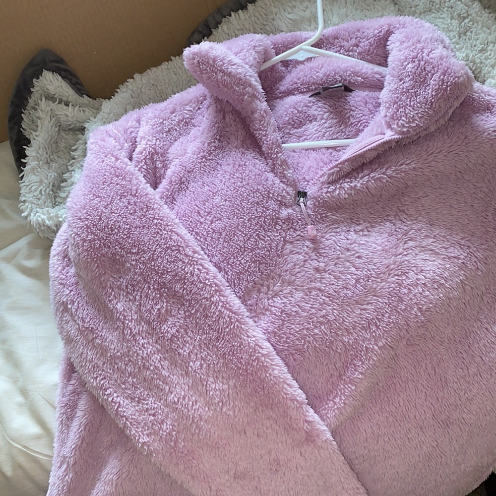 Eddie Bauer quest plush quarter zip